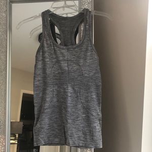 Grey racerback lululemon top!